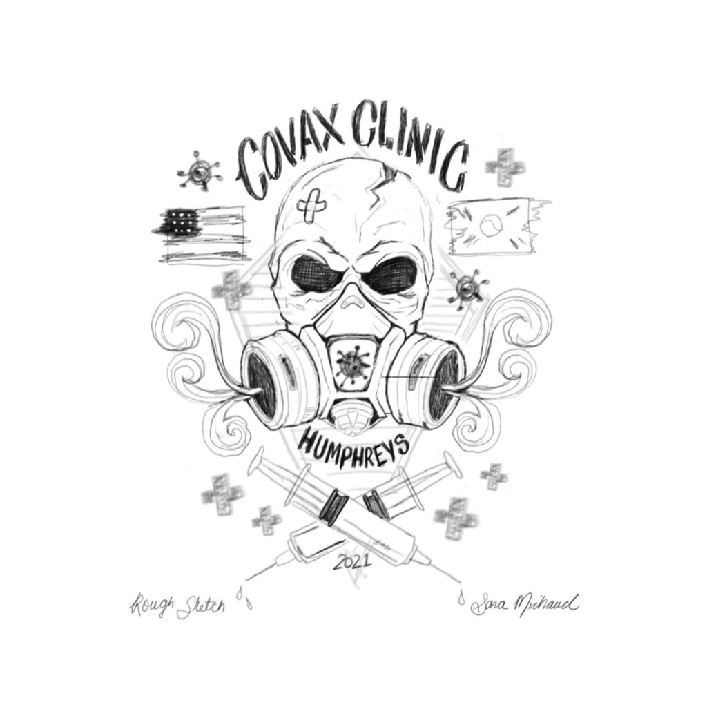Covax Clinic sketch