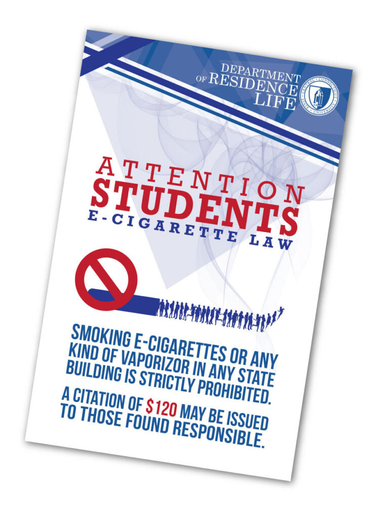 e-cigarette law poster